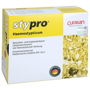 STYPRO Gelatineschwamm Cubus 10x10x10 mm Produktbild
