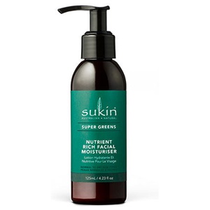 Sukin Super Greens Nutrient Rich Facial Moisturiser   125 ml produktbillede