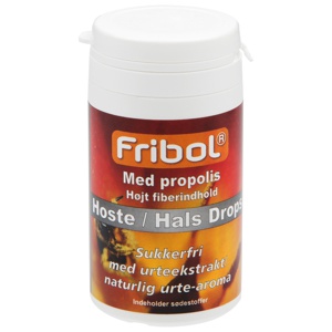 Sukkerfrie Hoste/Hals Drops Propolis 60g produktbilde