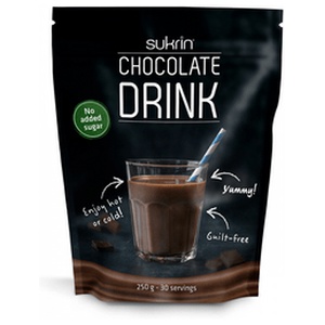 Sukrin Chocolate Drink 250 g produktbillede