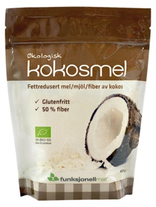 Sukrin Coconut Flour Organic 400 g produktbillede