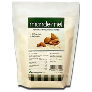 Sukrin Mandelmel - 400 g produktbillede