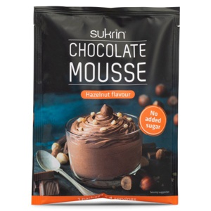 Sukrin Mousse Hazelnut 83 g produktbillede