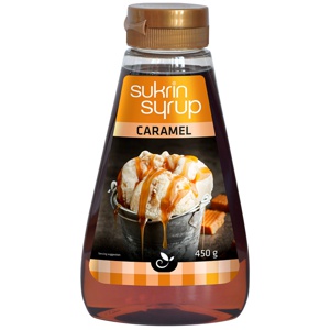 Sukrin Sirup Caramel 450 g produktbillede