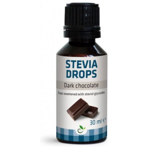 SUKRIN Stevia Drops Dark Chocolate 30 ml produkt bild