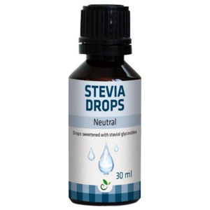 Stevia Droppar Neutral 30 ml produkt bild