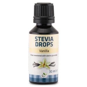 Sukrin Stevia Drops Vanilla 30 ml produktbillede