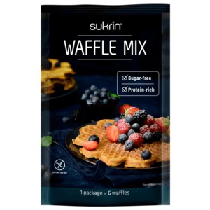 Sukrin Waffle Mix 100 g produkt bild