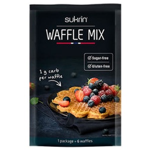 Sukrin Waffle Mix - 100 g produktbillede