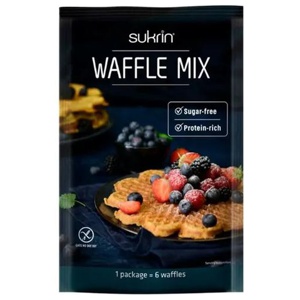 Sukrin Waffle Mix 100 g produktbilde