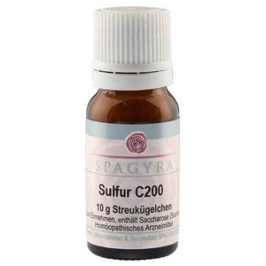 SULFUR C 200 Globuli Produktbild