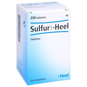 SULFUR COMP.Heel Tabletten Produktbild
