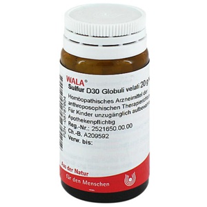 SULFUR D 30 Globuli Produktbild