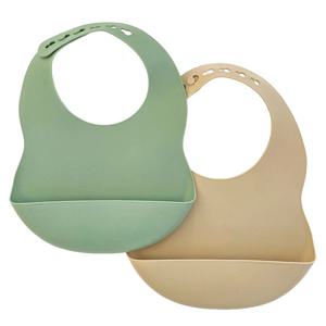 Summerville Haklapp silikon 2-pack Grön/Sand produkt bild