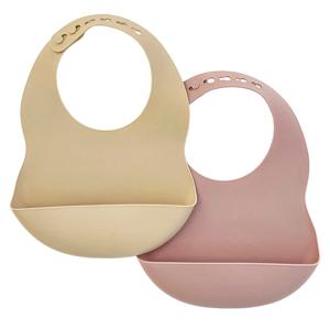 Summerville Haklapp silikon 2-pack Sand/Mauve produkt bild