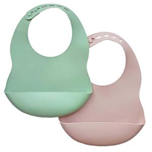 Summerville Haklapp silikon Grön Mauve 2-pack produkt bild