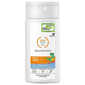 Sun Med Sonnenmilch Kids LSF 50, 200 ml Milch Produktbild
