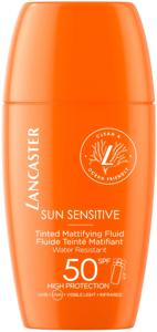 Lancaster Sun Sensitive Tinted Mattifying Fluid SPF50 30 ml produkt bild