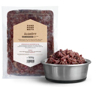 Sund Hundmat Älgkött Färskfoder till Hund 500 g produkt bild