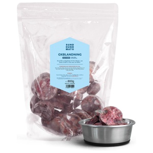 Sund Hundmat Oxblandning Medaljonger Färskfoder till Hund 800 g produkt bild