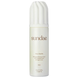 Sundae Body Mini Very Vanilla Whipped Shower Foam 97ml produktbillede