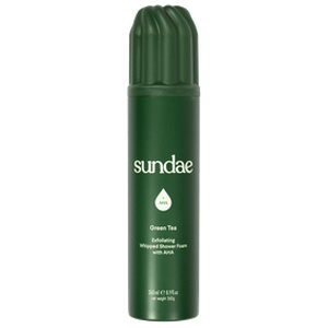 Sundae Whipped Shower Foam Green Tea AHA - 265 ml produktbillede