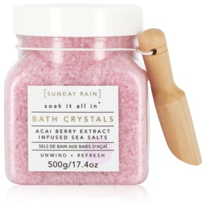 Sunday Rain Bath Crystals Acai Berry 500g produkt bild
