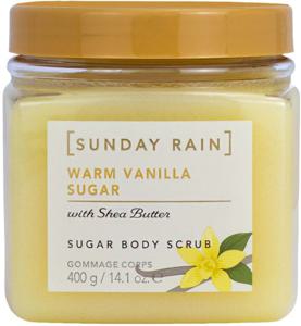 Sunday Rain Body Scrub Warm Vanilla Sugar 400 g produkt bild