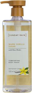 Sunday Rain Body Wash Warm Vanilla Sugar 520 ml produkt bild