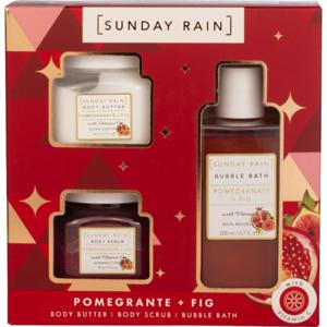 Sunday Rain Pomegranate + Fig Trio produkt bild