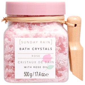 Sunday Rain Rose Bath Crystals - 500 gr. produktbillede