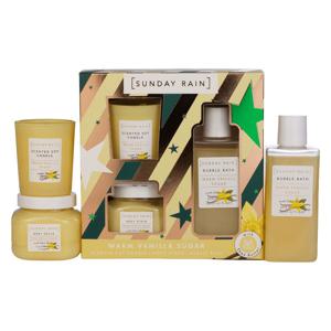 Sunday Rain Warm Vanilla Sugar Bath Trio produkt bild