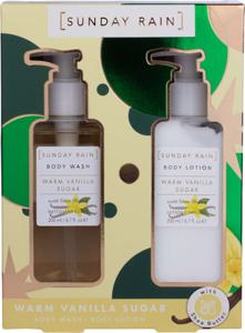 Sunday Rain Warm Vanilla Sugar Body Duo produkt bild