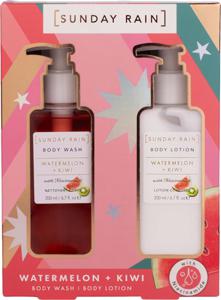 Sunday Rain Watermelon + Kiwi Body Wash & Lotion Duo produkt bild