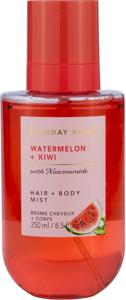 Sunday Rain Hair + Body Mist Watermelon & Kiwi 250 ml produkt bild