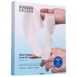 Sungboon Editor Deep Collagen Hyalu-B5 Hydrating Mask 4x37g produktbillede