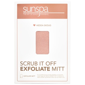 Sunspa Hedda Skoug X Sunspa Scrub It Off Exfoliate Mitt Rose produktbilde