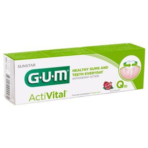 Sunstar Gum Activital hambapasta Q10 koeensüümiga 75 ml toote pilt