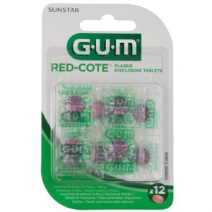 Sunstar Gum Red-Cote hambakattu värviv tablett N12 toote pilt