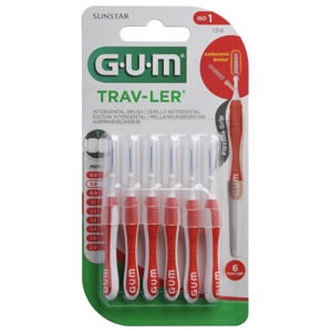 Sunstar Gum Trav-ler hambavaheharjad 0,8mm N6 toote pilt