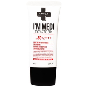 Suntique I'm Medi 100% Zinc Sun SPF50 50ml produktbillede
