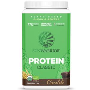Sunwarrior Classic Protein Choklad 750 g EKO produkt bild