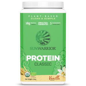 Sunwarrior Classic Protein Vanilj 750 g EKO produkt bild
