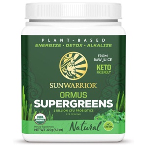 Ormus Super Greens Naturell 225 g EKO produkt bild