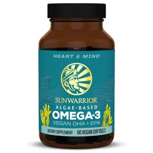 Sunwarrior, Omega3, vegetarian DHA + EPA, 60 veggie softgels produkt bild