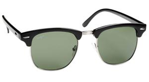 Sunwear / svart grön lins, 1 st produkt bild