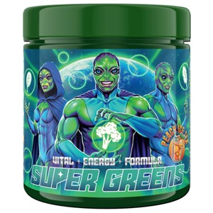 Swedish Supplements Super Greens Peach Ice Tea 250g produkt bild