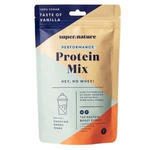Super Nature Performance Protein Mix 200 g – Plantebasert protein for energi og restitusjon produktbilde