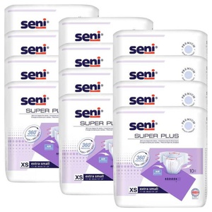 Super Seni extra small plus Windelhosen, 12X10 St n.v. Produktbild