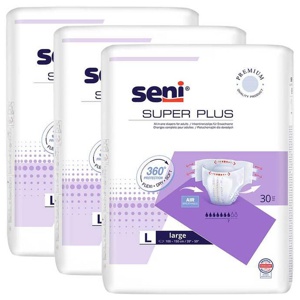 Super Seni Größe 3 large plus Windeln Nacht für Erwachsene, 3X30 St n.v. Produktbild